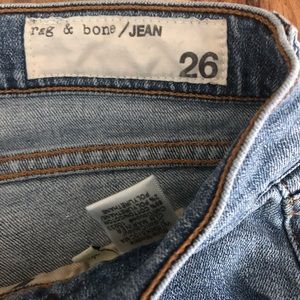 💯AUTHENTIC rag & bone jeans THE DRE size 26
